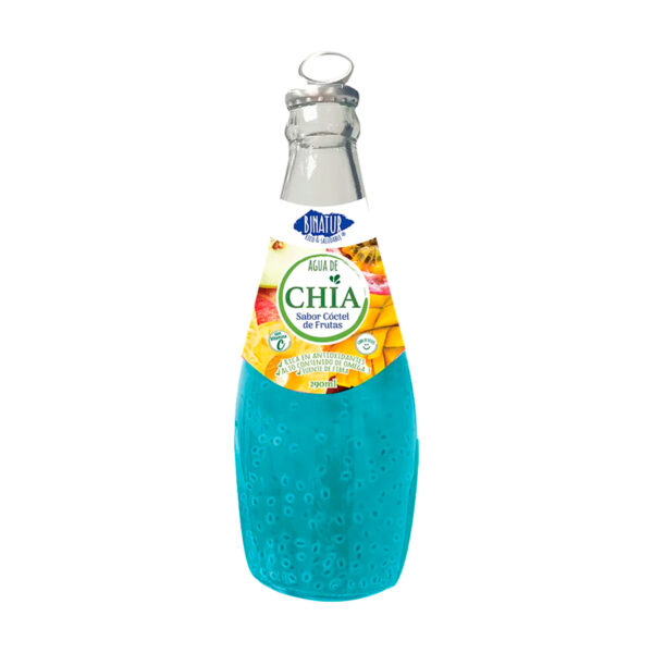 Bebida de Chia Piña Coctel de Frutas 290ml Binatur