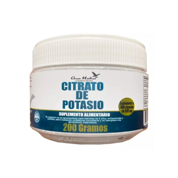 Citrato de Magnesio 200gr Green Medical